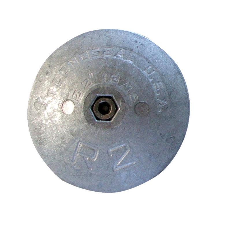 R2AL Rudder Anode - Aluminum - 2-13/16" Diameter