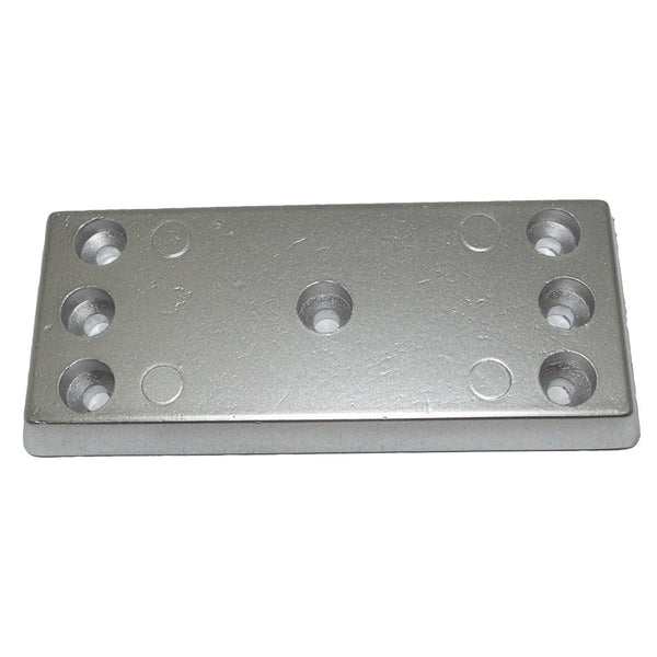 TEC-30AL Hull Plate Anode - Aluminum